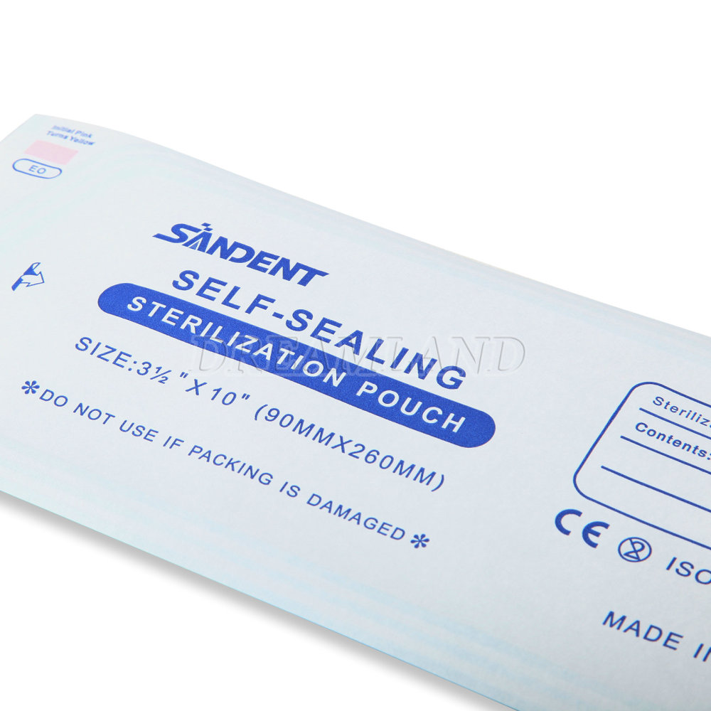 3.5" X 10" Self Sterilization Pouches Autoclave Pouch, Sterilizer Bags Dental US