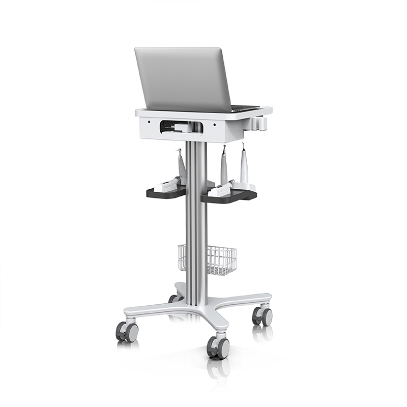 Dental Medical Endodontics Intraoral Scanner Cart Storage Trolley built-in plug