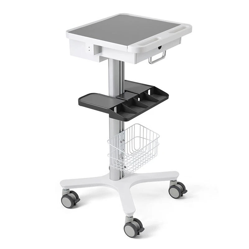 Dental Medical Endodontics Intraoral Scanner Cart Storage Trolley built-in plug