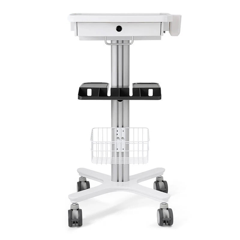 Dental Medical Endodontics Intraoral Scanner Cart Storage Trolley built-in plug