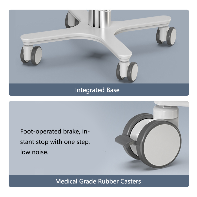 Dental Medical Endodontics Intraoral Scanner Cart Storage Trolley built-in plug
