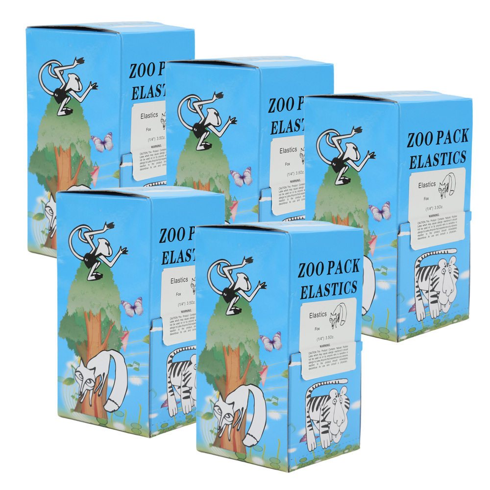 Dental Ortho Elastics Latex Braces Orthodontic Rubber Bands 5000pcs/box