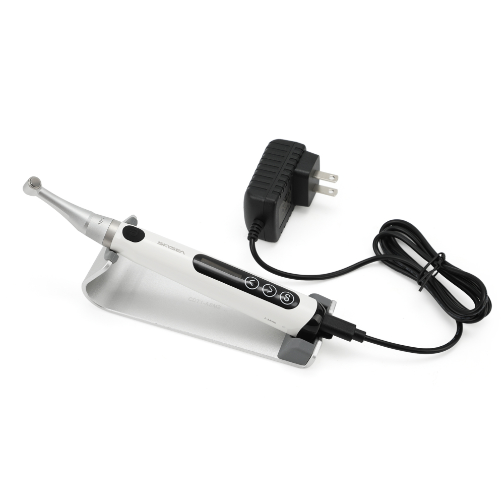 SKYSEA Wireless Dental Endo Motor Root Canal Treatment w/16:1 Contra Angle 9 mode