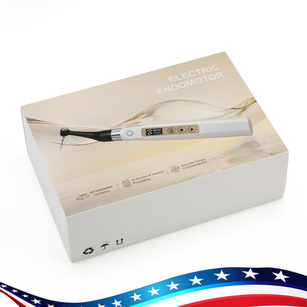 Mini Head Dental Endo Motor 10 Memory Programs 16:1 Reciprocating