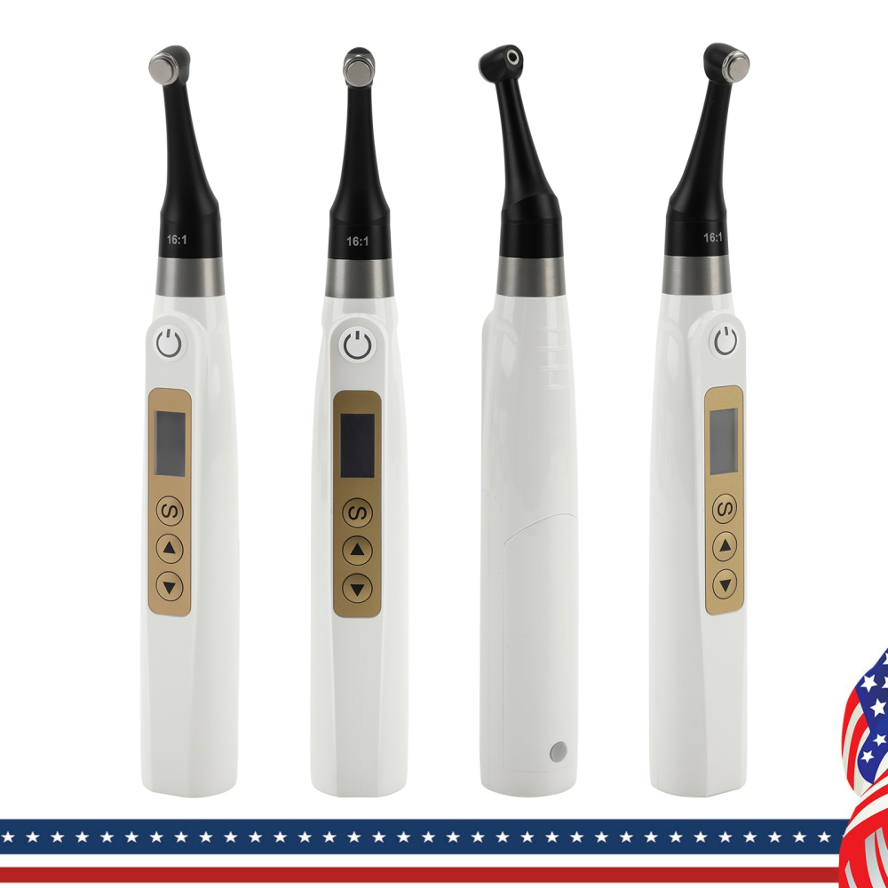 Mini Head Dental Endo Motor 10 Memory Programs 16:1 Reciprocating