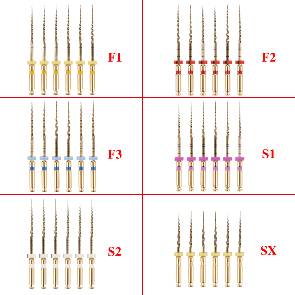 Dental Endo Heat Activated Rotary Niti Files Root Canal Engine Use SX-F3