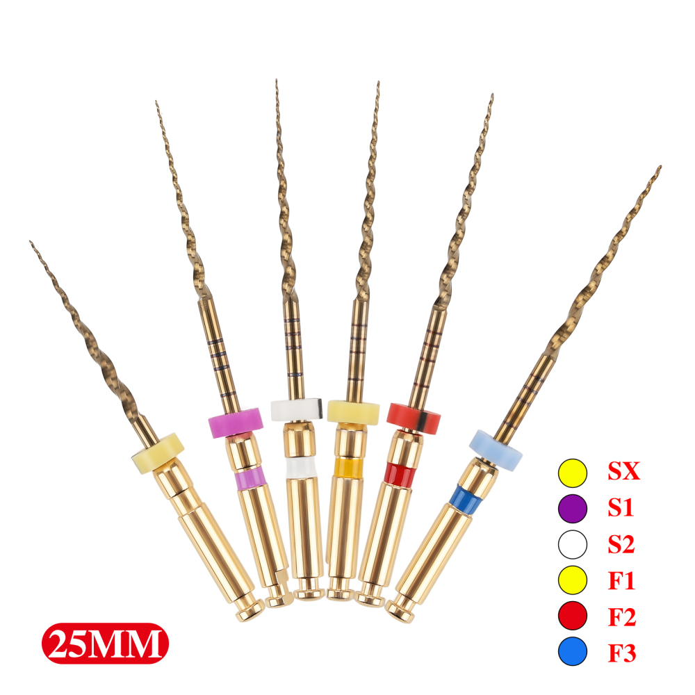 Dental Endo Heat Activated Rotary Niti Files Root Canal Engine Use SX-F3
