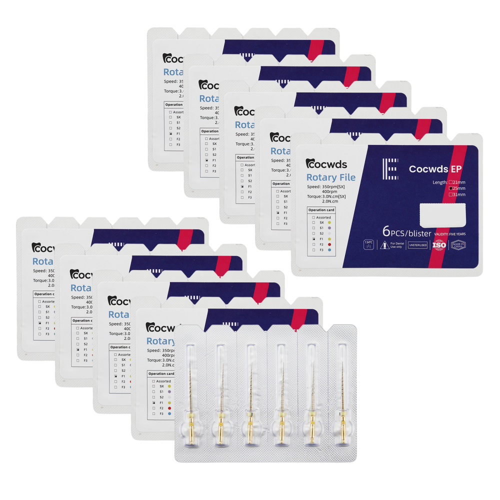 Dental Endo Heat Activated Rotary Niti Files Root Canal Engine Use SX-F3