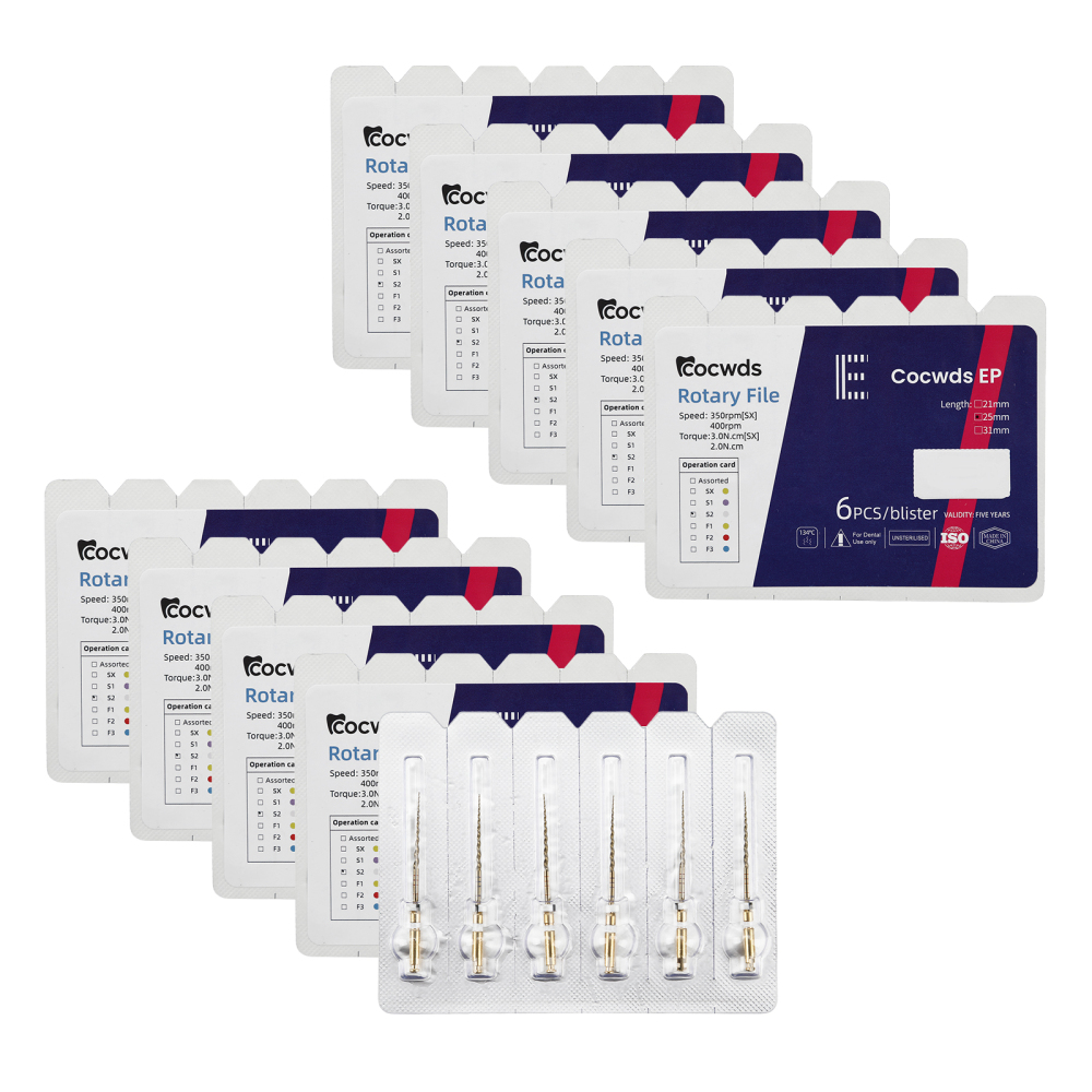 Dental Endo Heat Activated Rotary Niti Files Root Canal Engine Use SX-F3