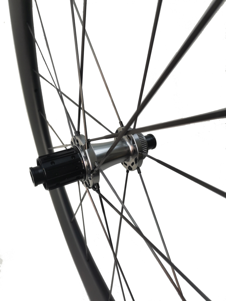 Carbon Speed 50mm depth 26 mm internal width disc brake gravel bike carbon wheelset 700C tubeless compatible