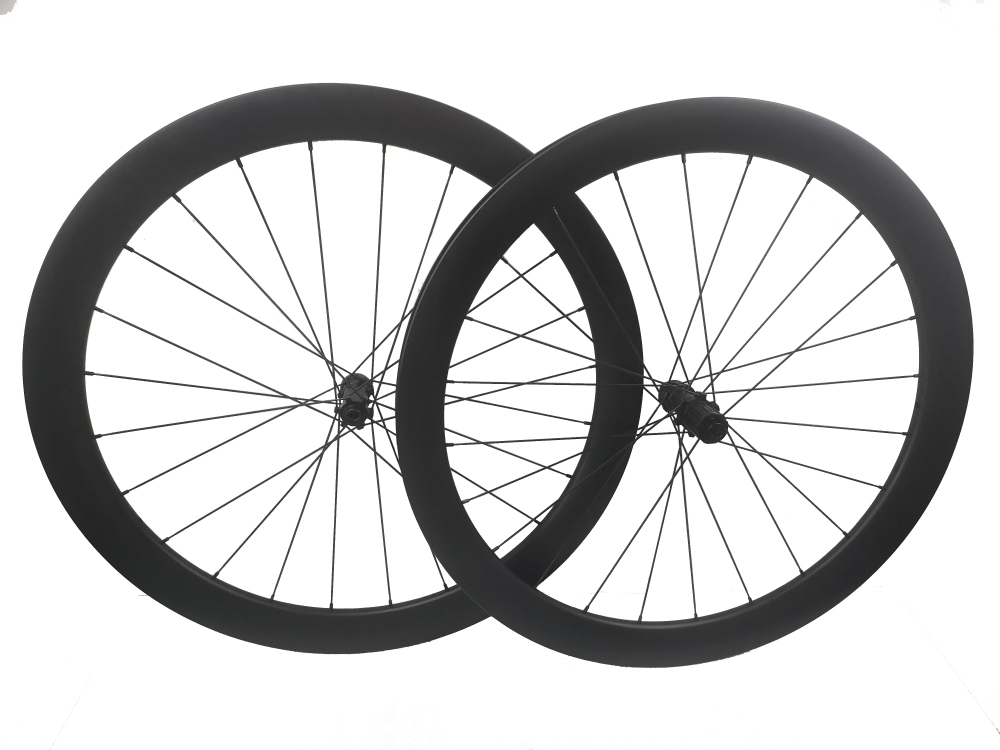 Carbon Speed  700C tubeless 50mm depth 26 mm internal width disc brake gravel bike carbon wheelset