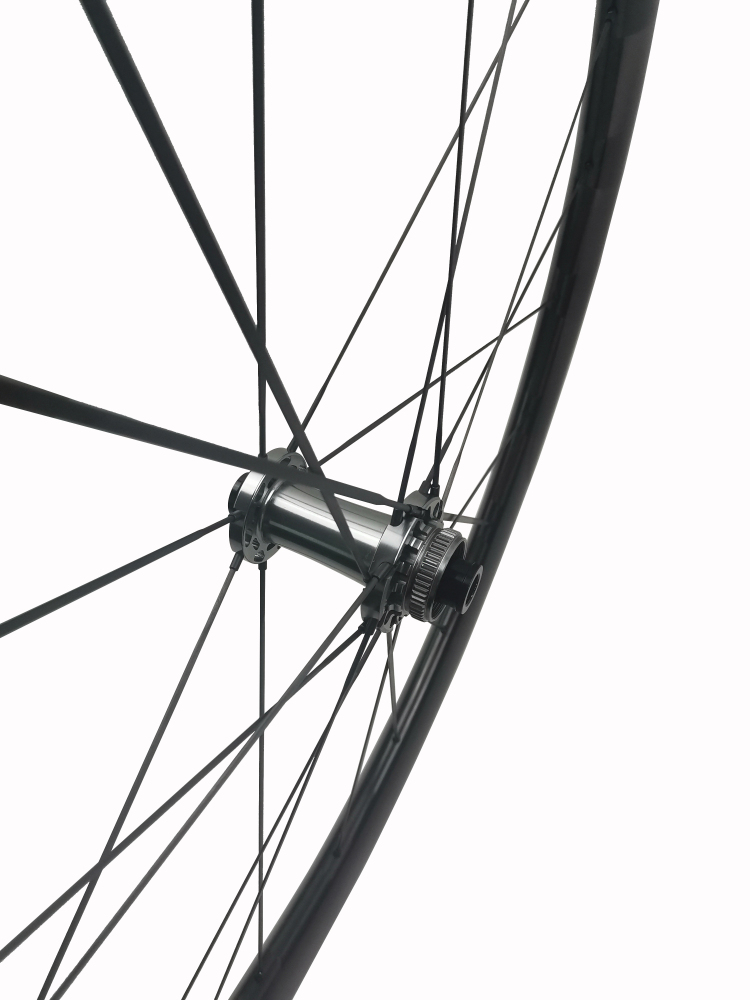 Carbon Speed Butterfly finish 21mm internal width disc brake road / gravel bike carbon wheelset 700C tubeless compatible