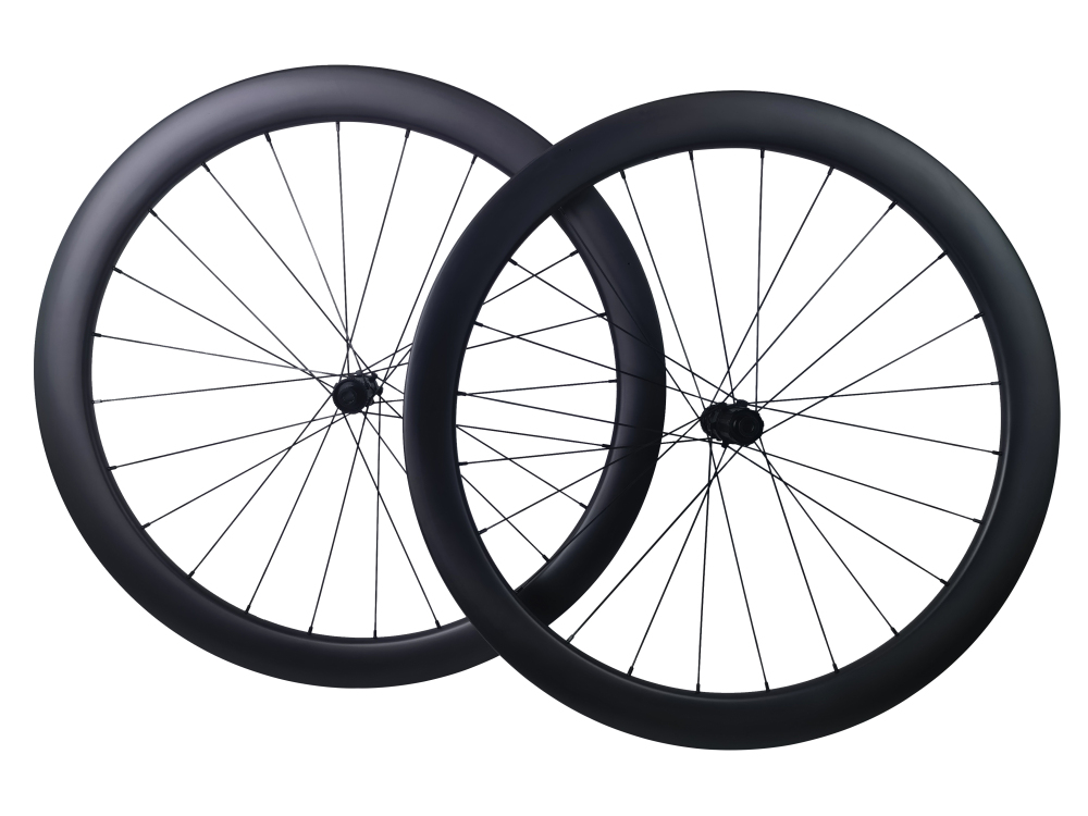 Carbon Speed  700C tubeless 50mm depth 21 mm internal width disc brake gravel bike carbon wheelset