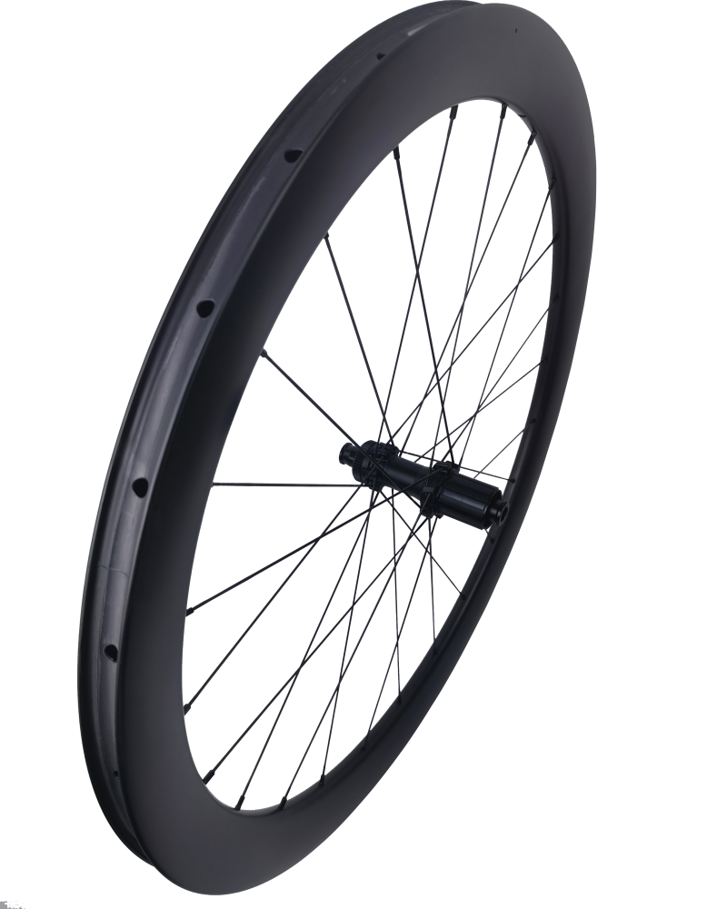 Carbon Speed  700C tubeless 50mm depth 21 mm internal width disc brake gravel bike carbon wheelset