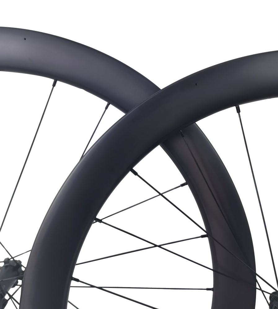 Carbon Speed  700C tubeless 50mm depth 21 mm internal width disc brake gravel bike carbon wheelset