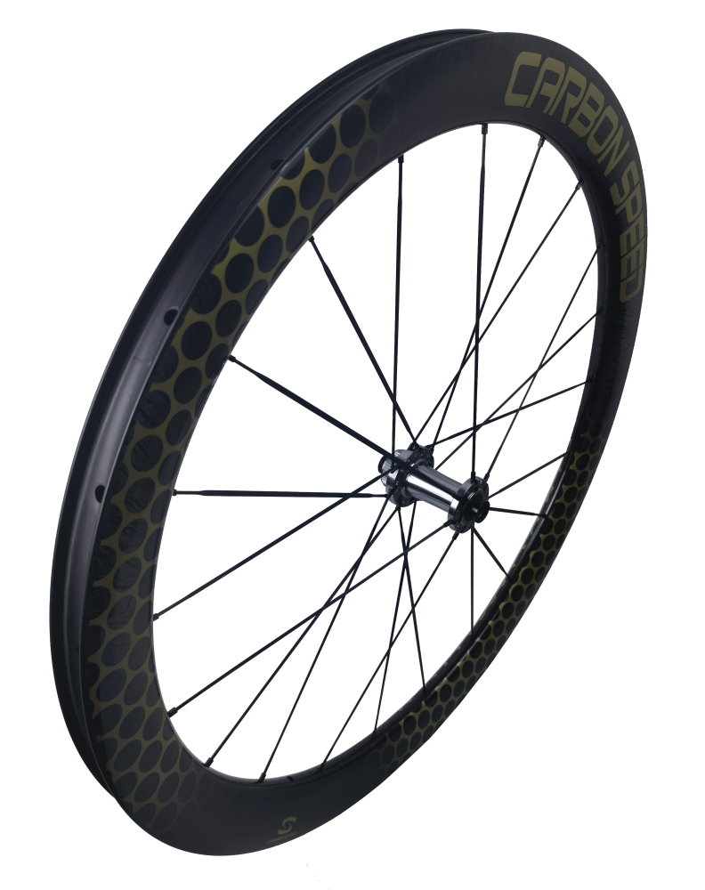 Carbon Speed  700C tubeless marble pattern finish disc brake road/gravel bike carbon wheelsets