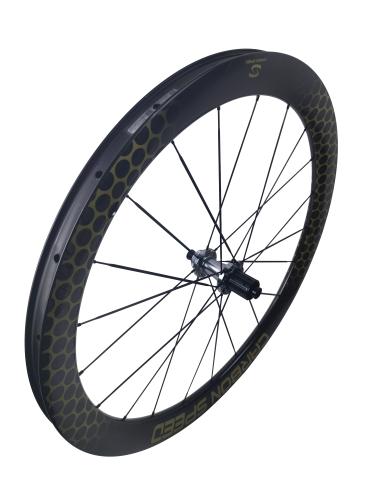 Carbon Speed  700C tubeless marble pattern finish disc brake road/gravel bike carbon wheelsets
