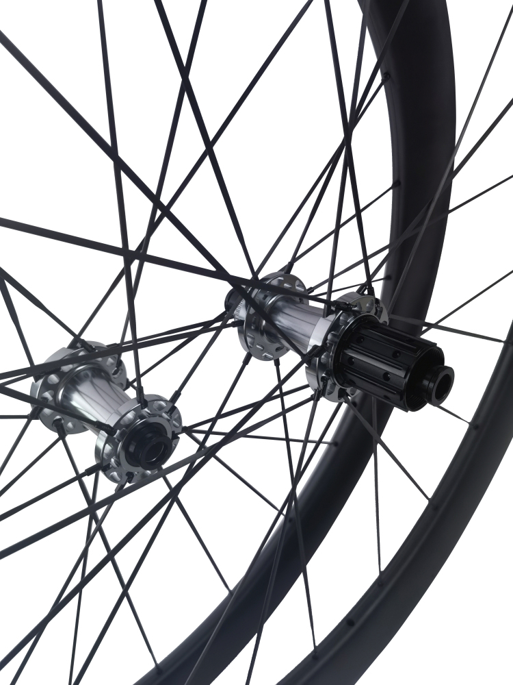 Carbon Speed T1100 carbon spokes 700C tubeless 26mm internal wide disc brake road/gravel bike carbon wheelsets