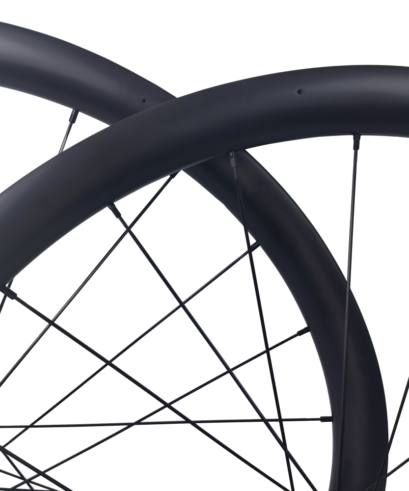 Carbon Speed  700C clincher tubeless ready 26 mm internal width disc brake road/gravel bike carbon wheelsets