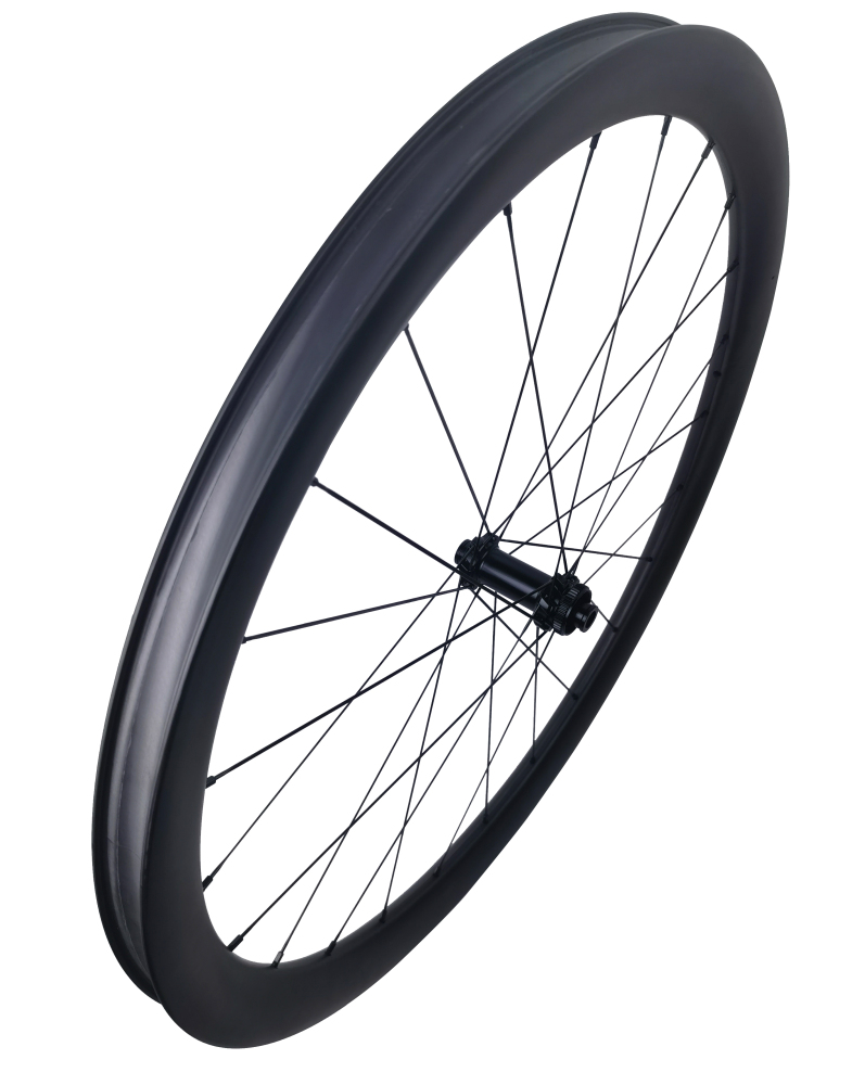 Carbon Speed T1100 carbon 700C tubeless disc brake road/gravel bike wheelsets with Sapim CX-Ray spokes