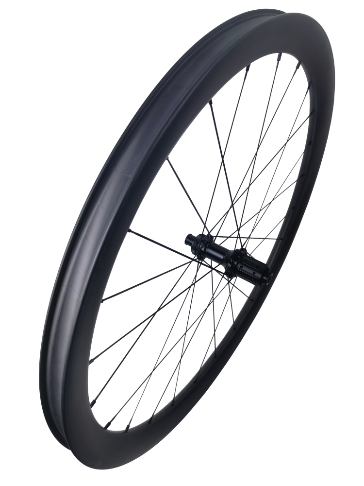 Carbon Speed T1100 carbon 700C tubeless disc brake road/gravel bike wheelsets with Sapim CX-Ray spokes