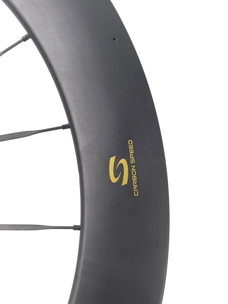 Carbon Speed T1100 carbon 700C 26mm internal wide front 50 rear 65 depth road/gravel bike wheelsets with 20/20H straight through version hubs