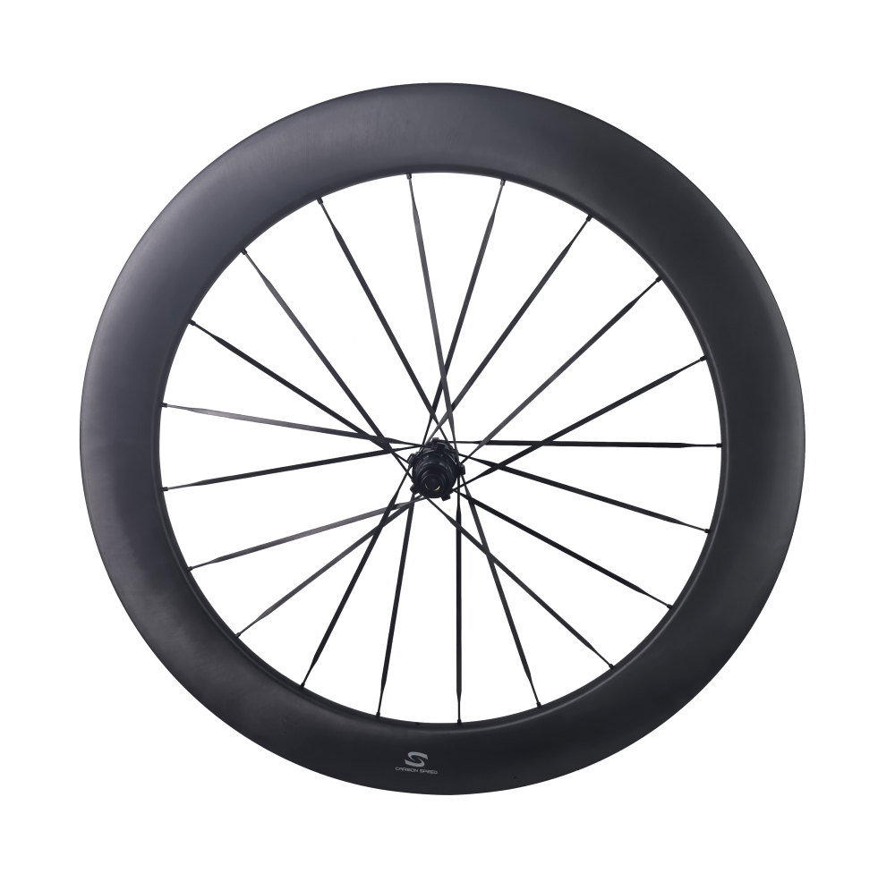 Carbon Speed T1100 carbon 700C front 60 depth 24 internal wide rear 65 depth 26 internal wide road/gravel bike wheelsets with 20/20H straight through version hubs