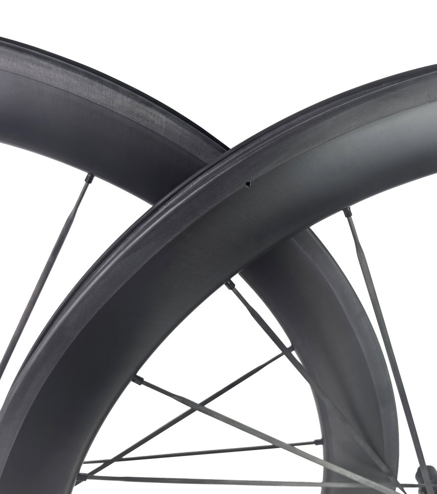 Carbon Speed T1100 carbon 700C 50mm depth 21.4mm internal 28mm external width high TG rim brake wheelsets