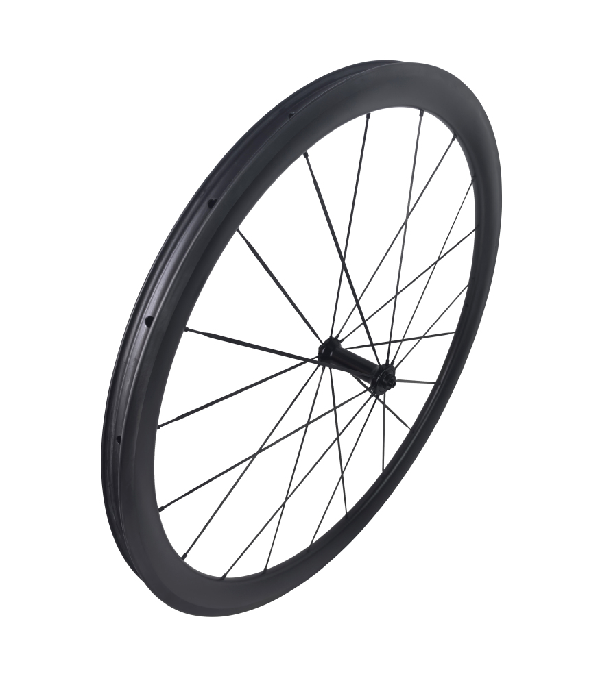 Carbon Speed T1100 carbon 700C 38mm depth 21.4mm internal 28mm external width high TG rim brake wheelsets