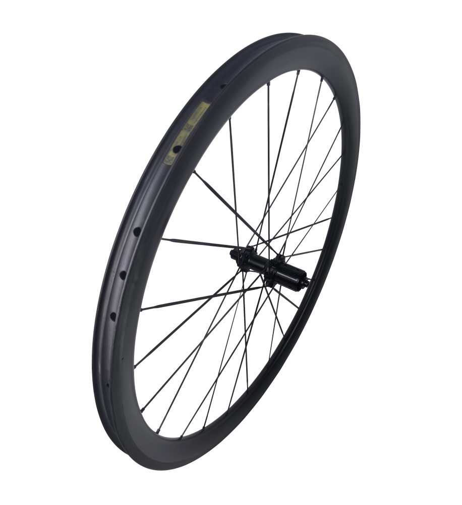 Carbon Speed T1100 carbon 700C 38mm depth 21.4mm internal 28mm external width high TG rim brake wheelsets
