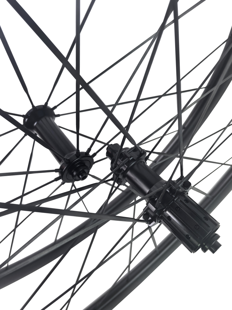 Carbon Speed T1100 carbon 700C 38mm depth 21.4mm internal 28mm external width high TG rim brake wheelsets