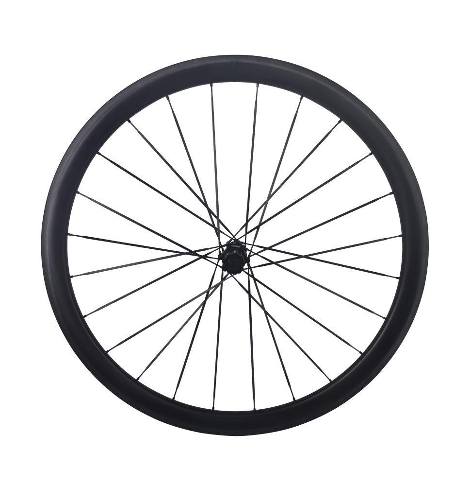 Carbon Speed T1100 carbon 700C 38mm depth 21.4mm internal 28mm external width high TG rim brake wheelsets