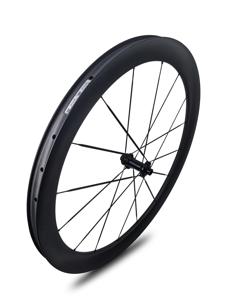 Carbon Speed T1100 carbon 700C 26mm internal wide front 50 rear 65 depth road/gravel bike wheelsets with 16/18 spokes straight through version hubs