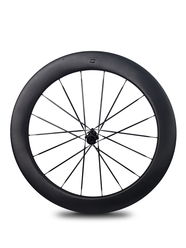 Carbon Speed T1100 carbon 700C 26mm internal wide front 50 rear 65 depth road/gravel bike wheelsets with 16/18 spokes straight through version hubs