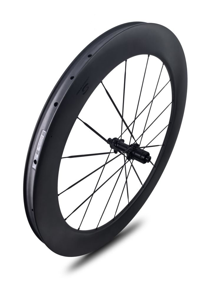 Carbon Speed T1100 carbon 700C 26mm internal wide front 50 rear 65 depth road/gravel bike wheelsets with 16/18 spokes straight through version hubs