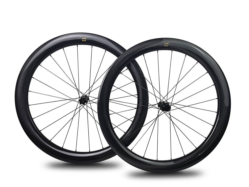 Carbon Speed T1100 carbon 700C 53mm depth 32.5mm internal 41mm external width gravel wheelsets with Sapim cx-ray steel spokes