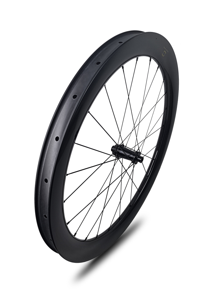 Carbon Speed T1100 carbon 700C 53mm depth 32.5mm internal 41mm external width gravel wheelsets with Sapim cx-ray steel spokes