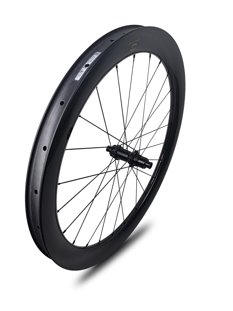 Carbon Speed T1100 carbon 700C 53mm depth 32.5mm internal 41mm external width gravel wheelsets with Sapim cx-ray steel spokes