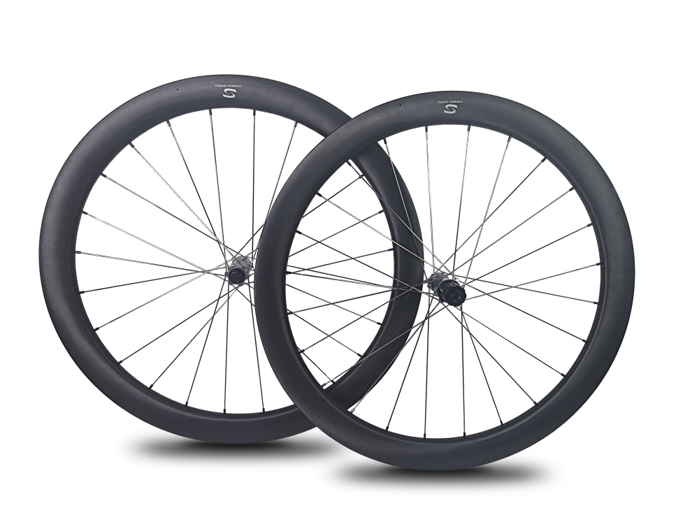 Lifetime warranty Carbon Speed CS5.0 Pro ,  both front and rear 50mm depth 24mm internal T1100 carbon wheelsets