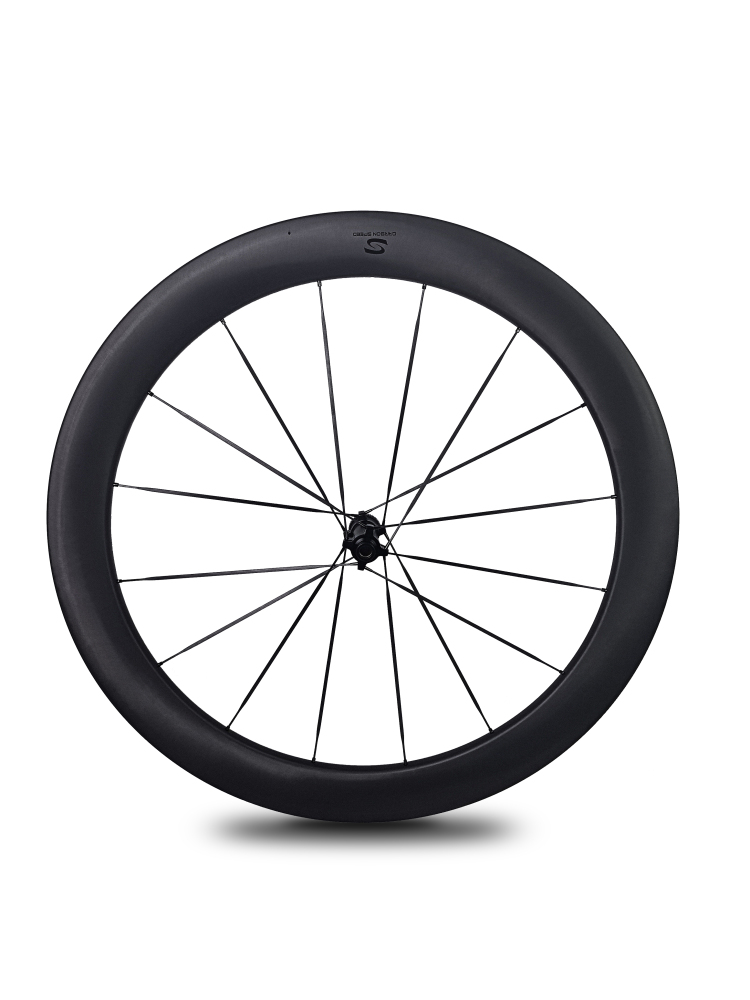 XMCS 26mm IW 58/65mm depth 16/18H T1100 carbon 700C road/gravel bike wheelsets with straight through version hubs