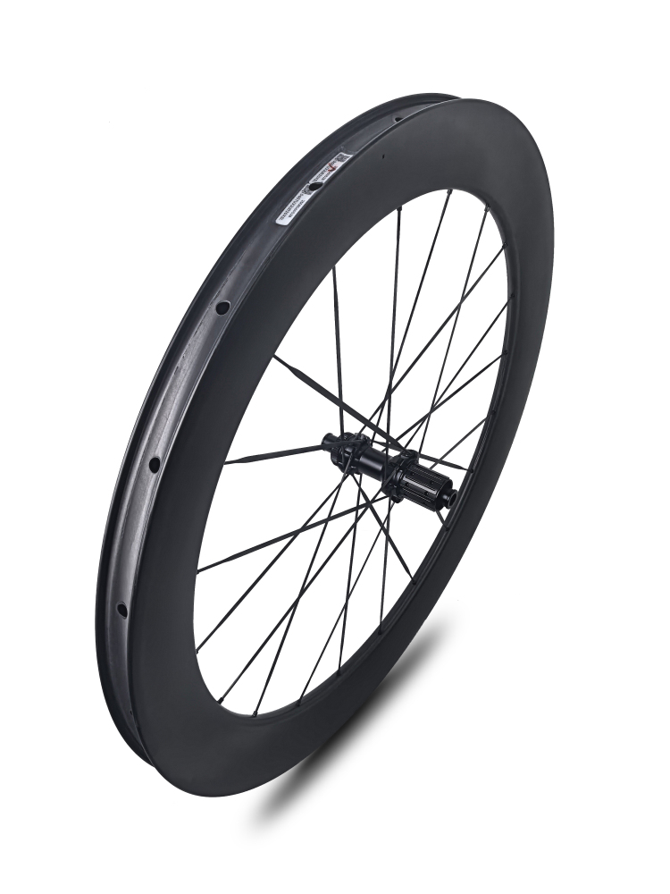 XMCS 26mm IW 58/65mm depth 20/20H T1100 carbon 700C road/gravel bike wheelsets with straight through version hubs