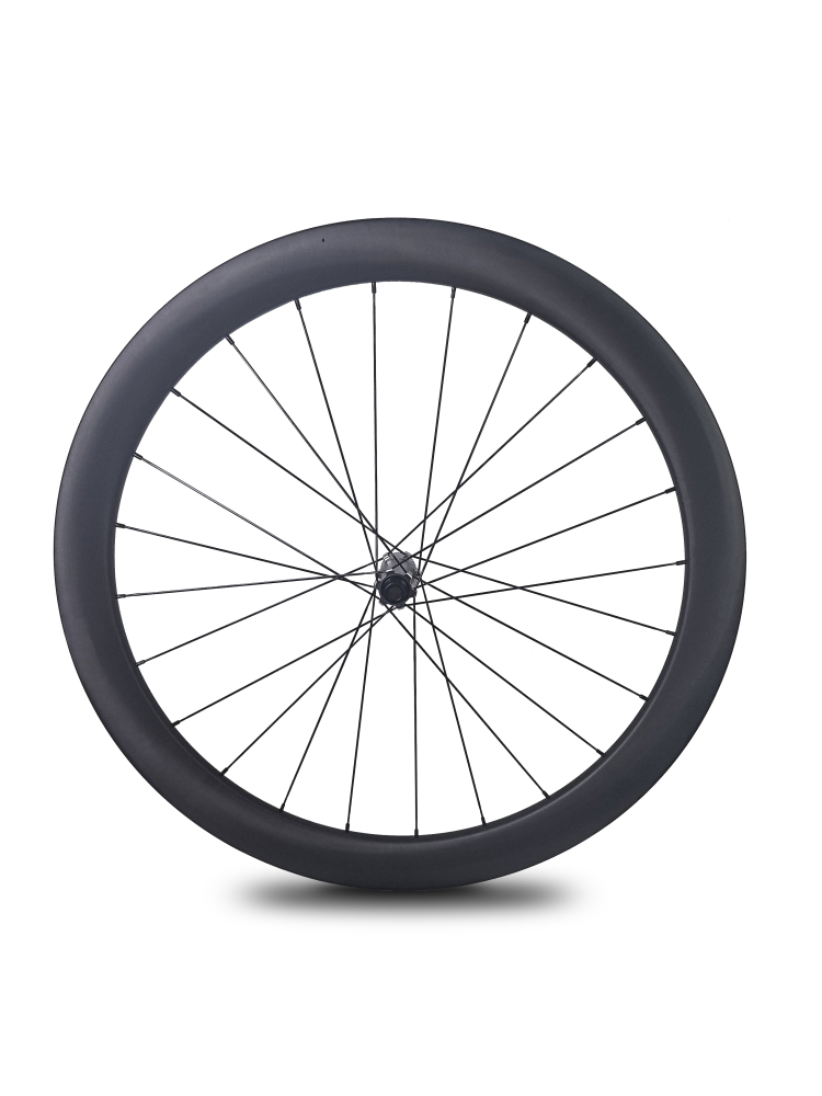 XMCS 26mm IW 50mm depth T1100 carbon 700C road/gravel bike wheelsets with 20/20H straight through version hubs and Sapim CX-Ray spokes