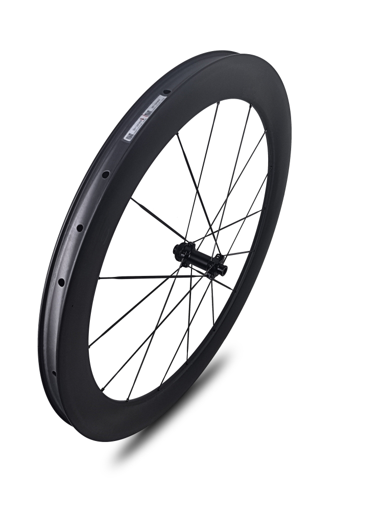 XMCS 26mm IW 58/65mm depth 16/18H T1100 carbon 700C road/gravel bike wheelsets with straight through version hubs