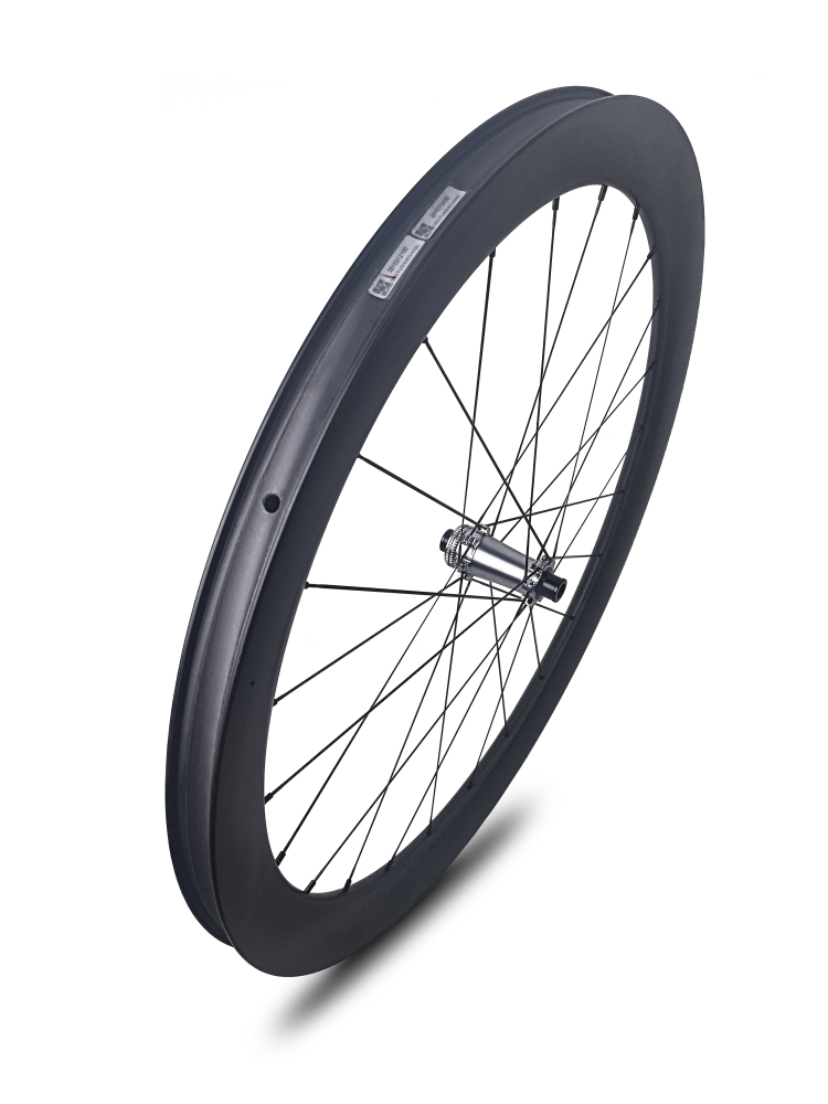XMCS 26mm IW 50mm depth T1100 carbon 700C road/gravel bike wheelsets with 20/20H straight through version hubs and Sapim CX-Ray spokes