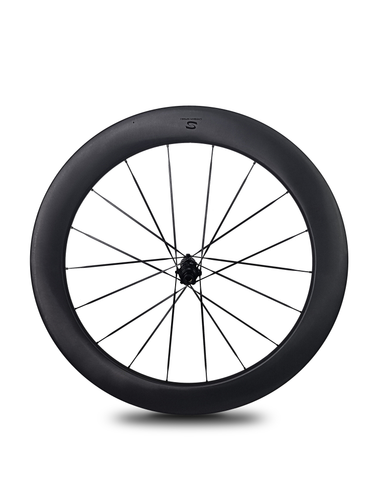 XMCS 26mm IW 58/65mm depth 16/18H T1100 carbon 700C road/gravel bike wheelsets with straight through version hubs