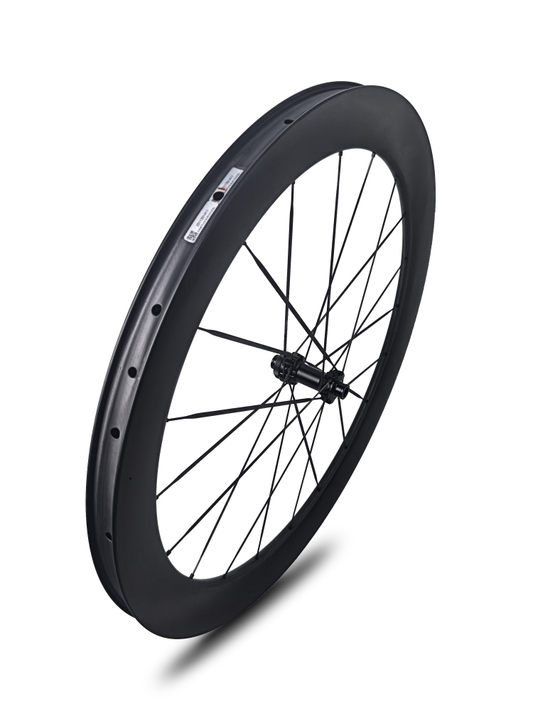 XMCS 26mm IW 58/65mm depth 20/20H T1100 carbon 700C road/gravel bike wheelsets with straight through version hubs