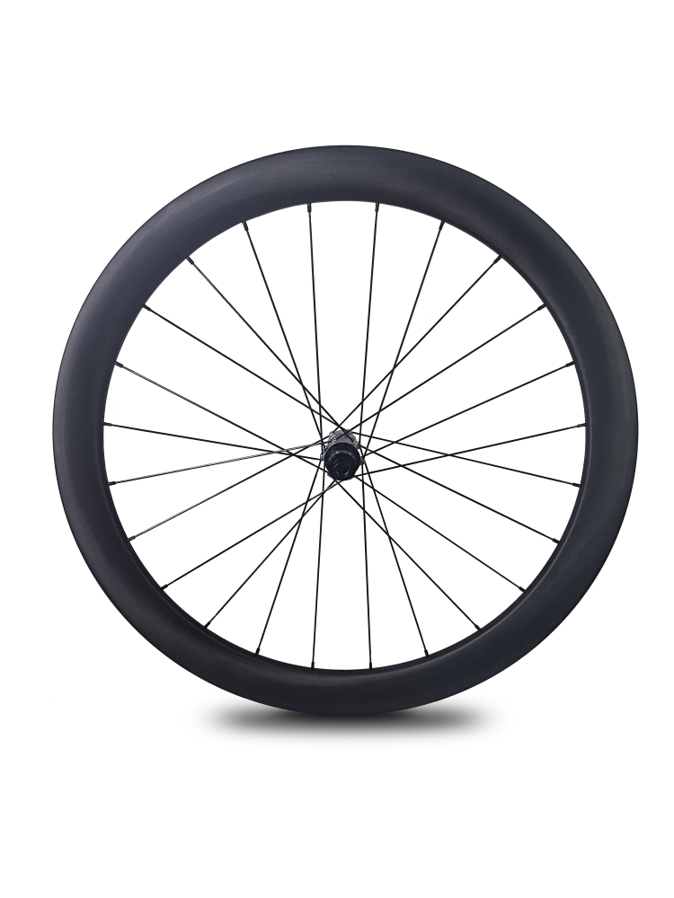 XMCS 26mm IW 50mm depth T1100 carbon 700C road/gravel bike wheelsets with 20/20H straight through version hubs and Sapim CX-Ray spokes