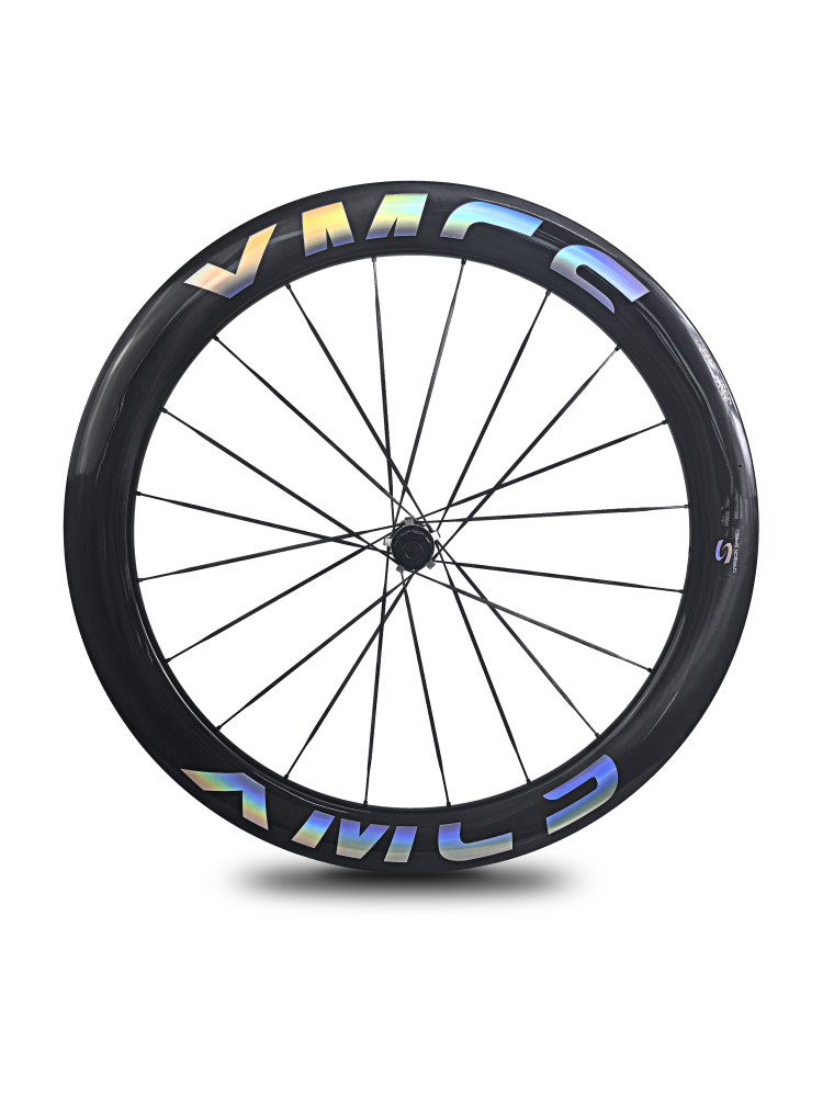 XMCS 26mm IW 58mm depth T1100 carbon 700C road/gravel bike wheelsets with 20/20H straight through version hubs and carbon spokes