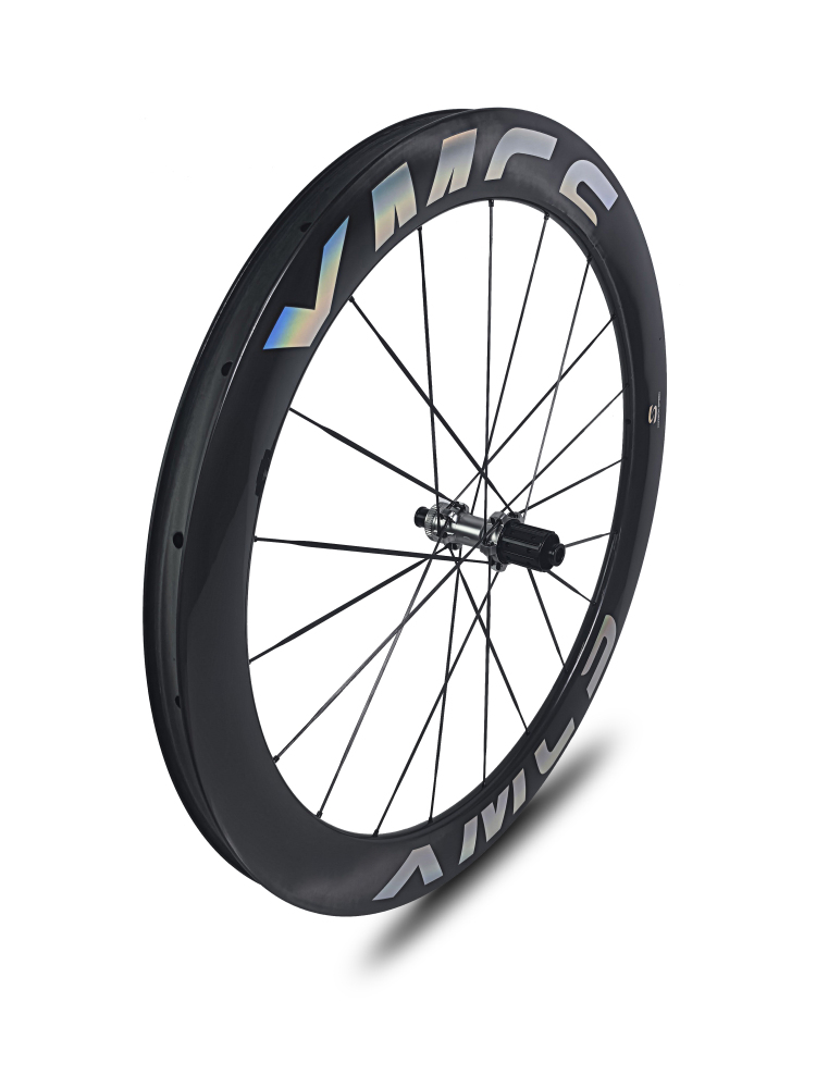 XMCS 26mm IW 58mm depth T1100 carbon 700C road/gravel bike wheelsets with 20/20H straight through version hubs and carbon spokes
