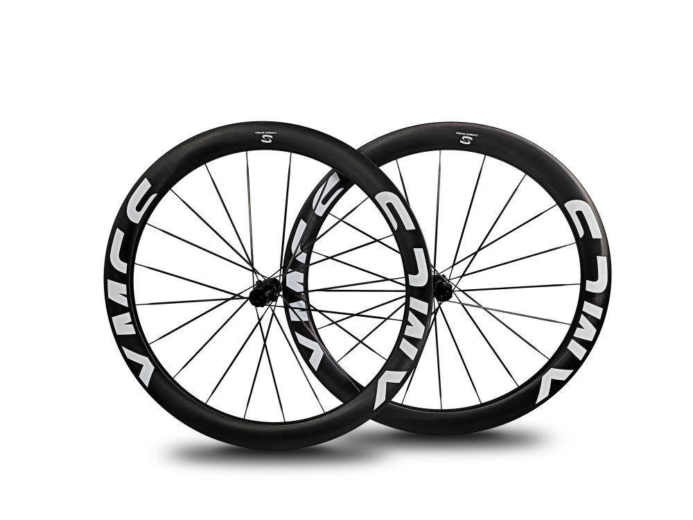 XMCS 26mm IW 50mm depth T1100 carbon 700C road/gravel bike wheelsets with 506 20/20H straight through version hubs and carbon spokes